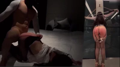 丰臀母狗被主人深度调教大屌狂插骚穴画面激情十足